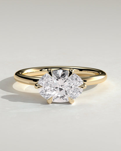 Round Halo, Pave & Split Shank Engagement Ring – 1.93 CT Lab Grown Diamond