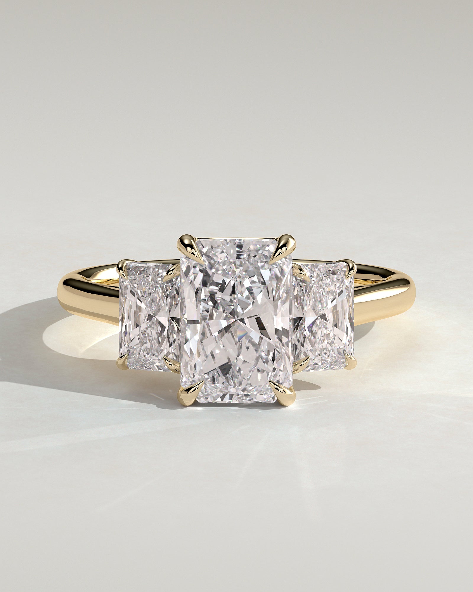 Round Halo, Pave & Split Shank Engagement Ring – 1.93 CT Lab Grown Diamond