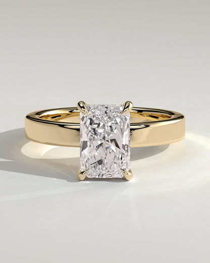 Round Halo, Pave & Split Shank Engagement Ring – 1.93 CT Lab Grown Diamond