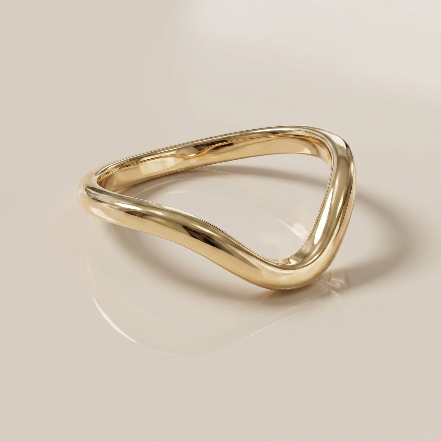 0.13 TCW Round Twisted DEF/VVS Lab Grown Diamond Wedding Band
