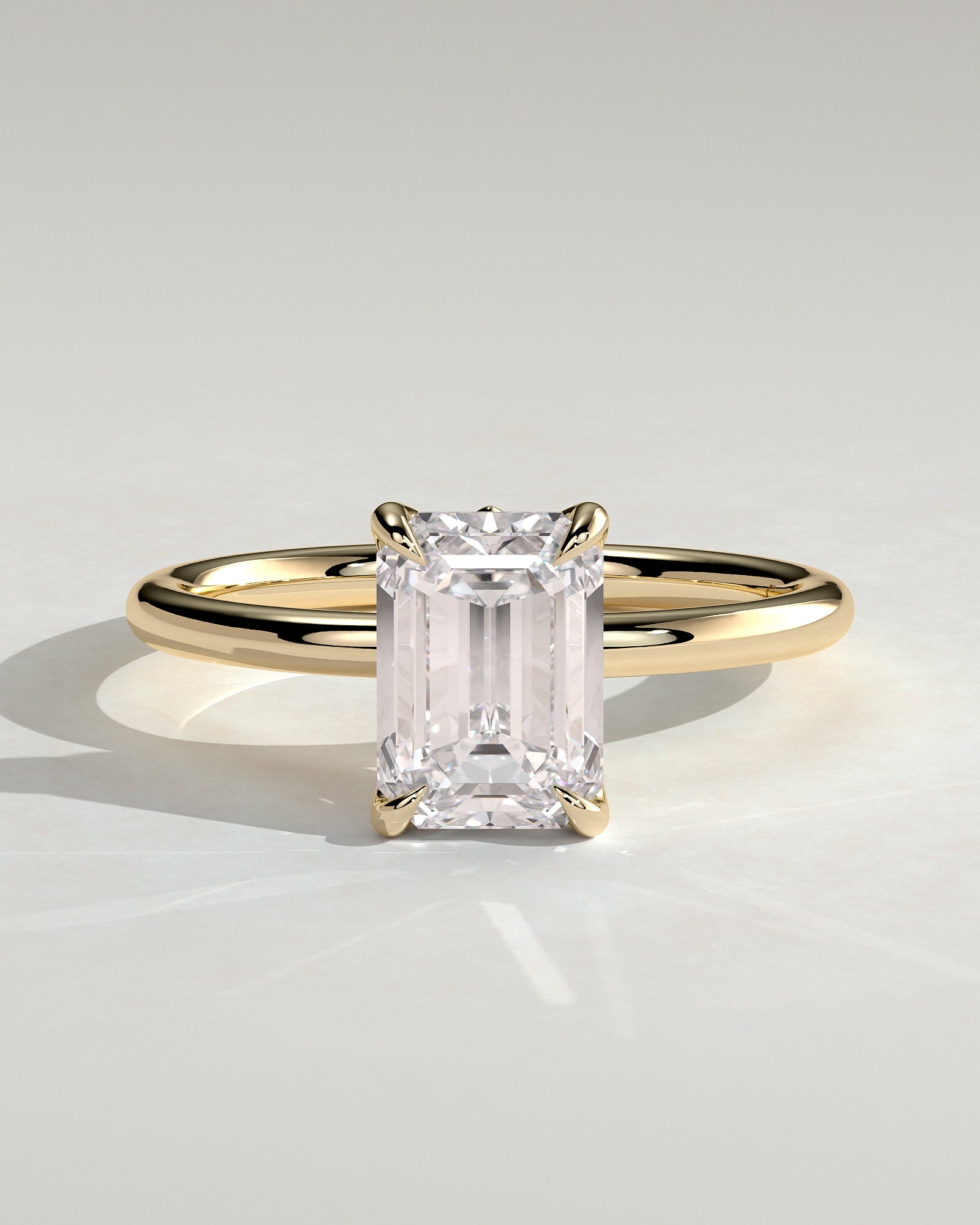 Round Halo, Pave & Split Shank Engagement Ring – 1.93 CT Lab Grown Diamond