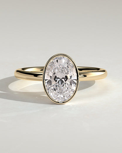 Round Halo, Pave & Split Shank Engagement Ring – 1.93 CT Lab Grown Diamond