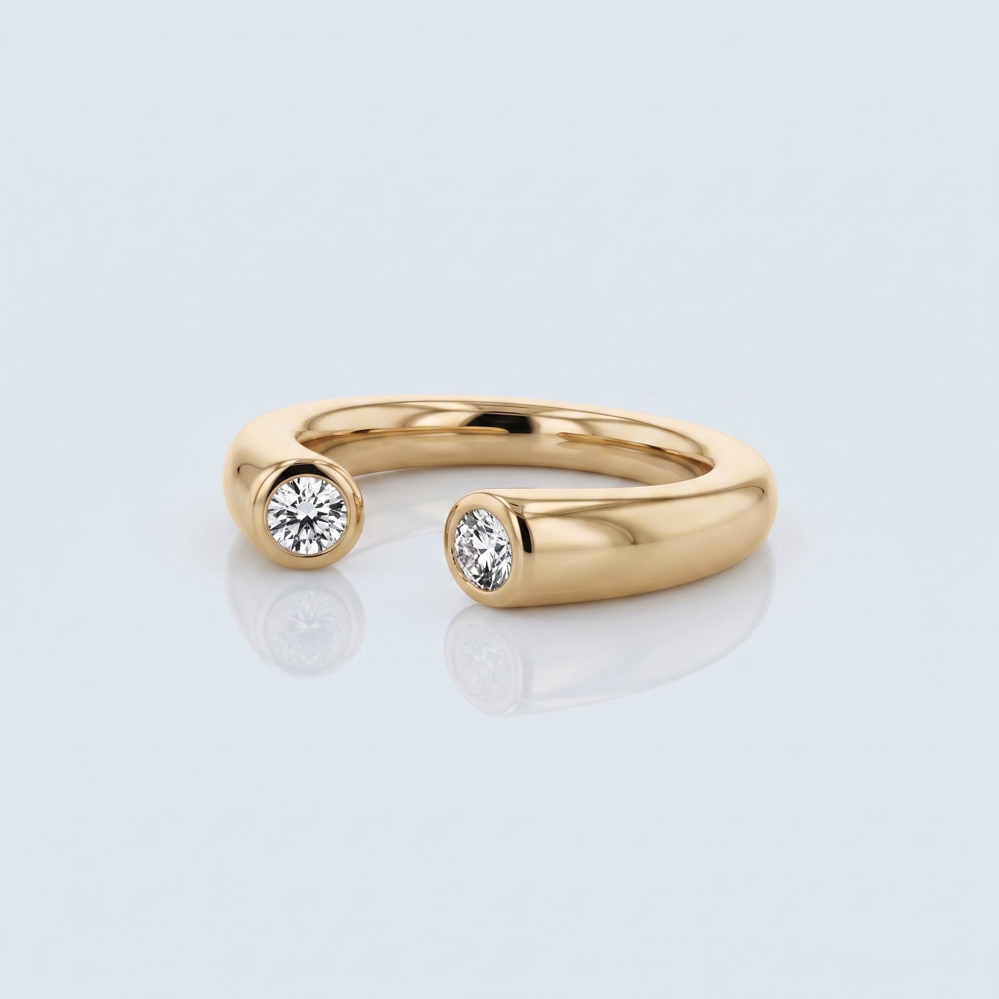 0.2 TCW Round Diamond Half Eternity DEF/VVS Lab Grown Wedding Band