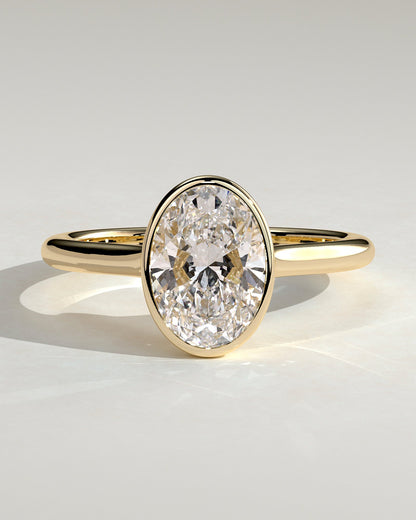 Round Halo, Pave & Split Shank Engagement Ring – 1.93 CT Lab Grown Diamond