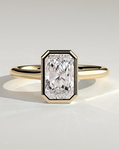 Round Halo, Pave & Split Shank Engagement Ring – 1.93 CT Lab Grown Diamond