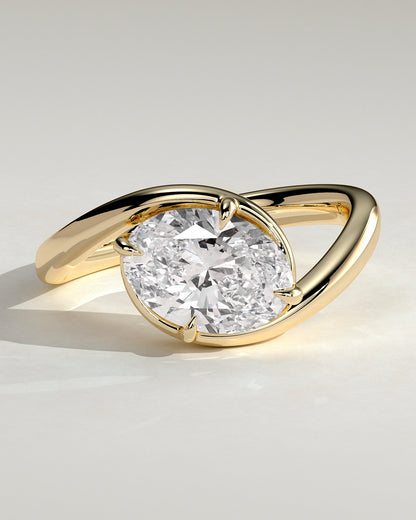 Round Halo, Pave & Split Shank Engagement Ring – 1.93 CT Lab Grown Diamond