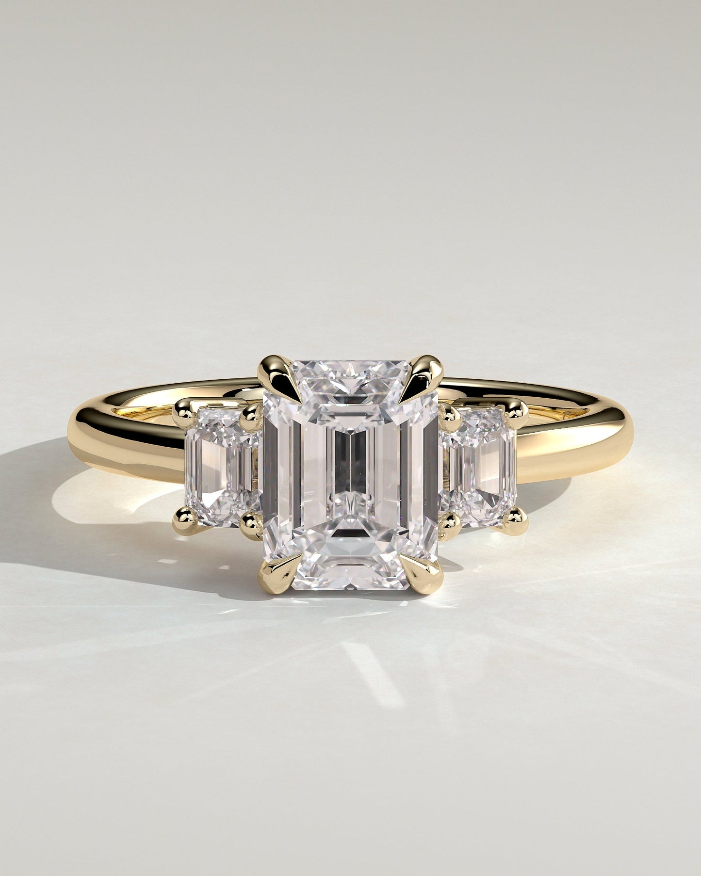 Round Halo, Pave & Split Shank Engagement Ring – 1.93 CT Lab Grown Diamond
