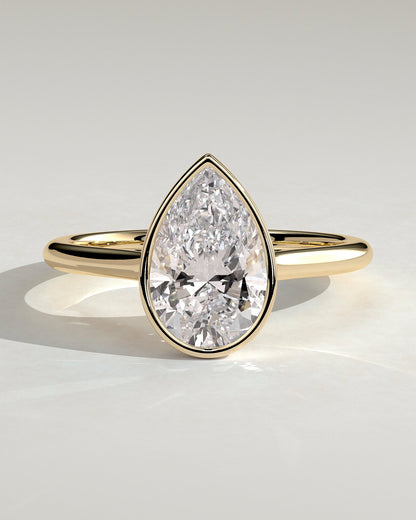 Round Halo, Pave & Split Shank Engagement Ring – 1.93 CT Lab Grown Diamond
