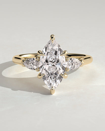 Round Halo, Pave & Split Shank Engagement Ring – 1.93 CT Lab Grown Diamond