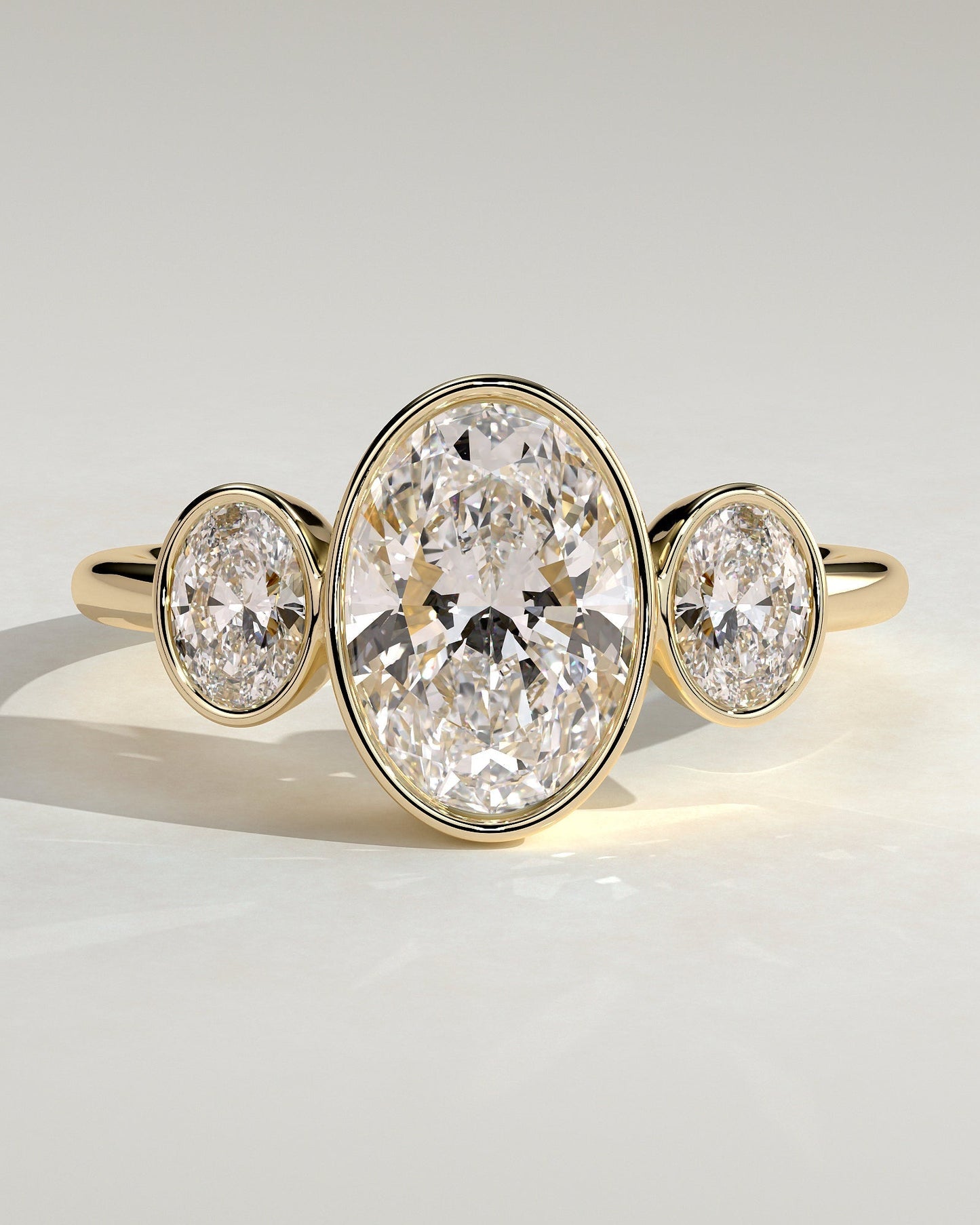 Round Halo, Pave & Split Shank Engagement Ring – 1.93 CT Lab Grown Diamond
