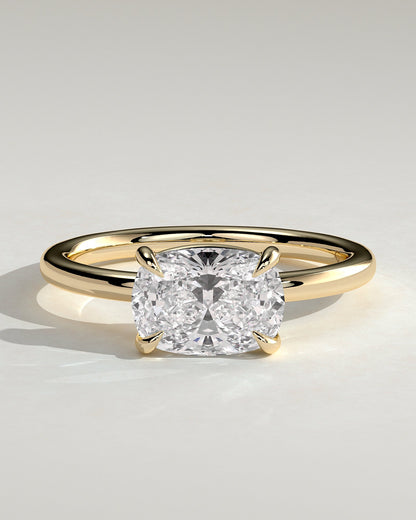 Round Halo, Pave & Split Shank Engagement Ring – 1.93 CT Lab Grown Diamond