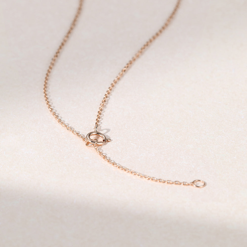 3.0 TCW Emerald & Pear Moissanite Diamond Two Stone Pendant Necklace in Solid Gold 4