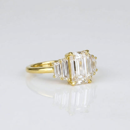 Marquise Swirl Solitaire Engagement Ring – 1 CT Lab Grown Diamond