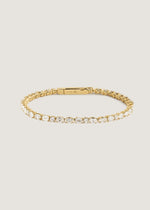 4.5 TCW Multi Stones Lab Grown Diamond Tennis Bracelet