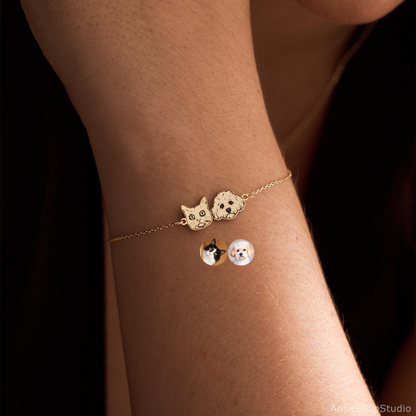 Dog Photo Personalised Bracelet