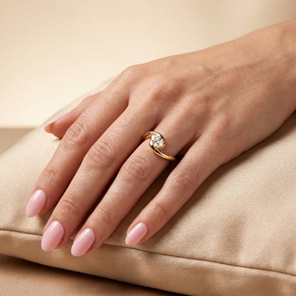 Oval Solitaire Engagement Ring – 2 CT Lab Grown Diamond
