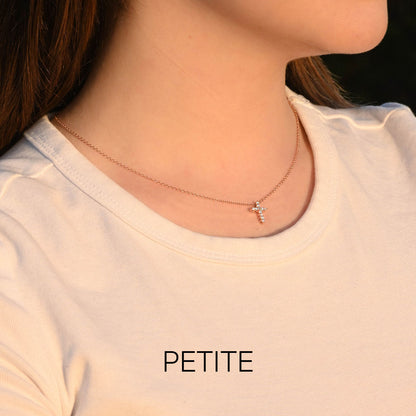 Classic 1.0 TCW Moissanite Diamond Solitaire Pendant Necklace in Solid Gold 8