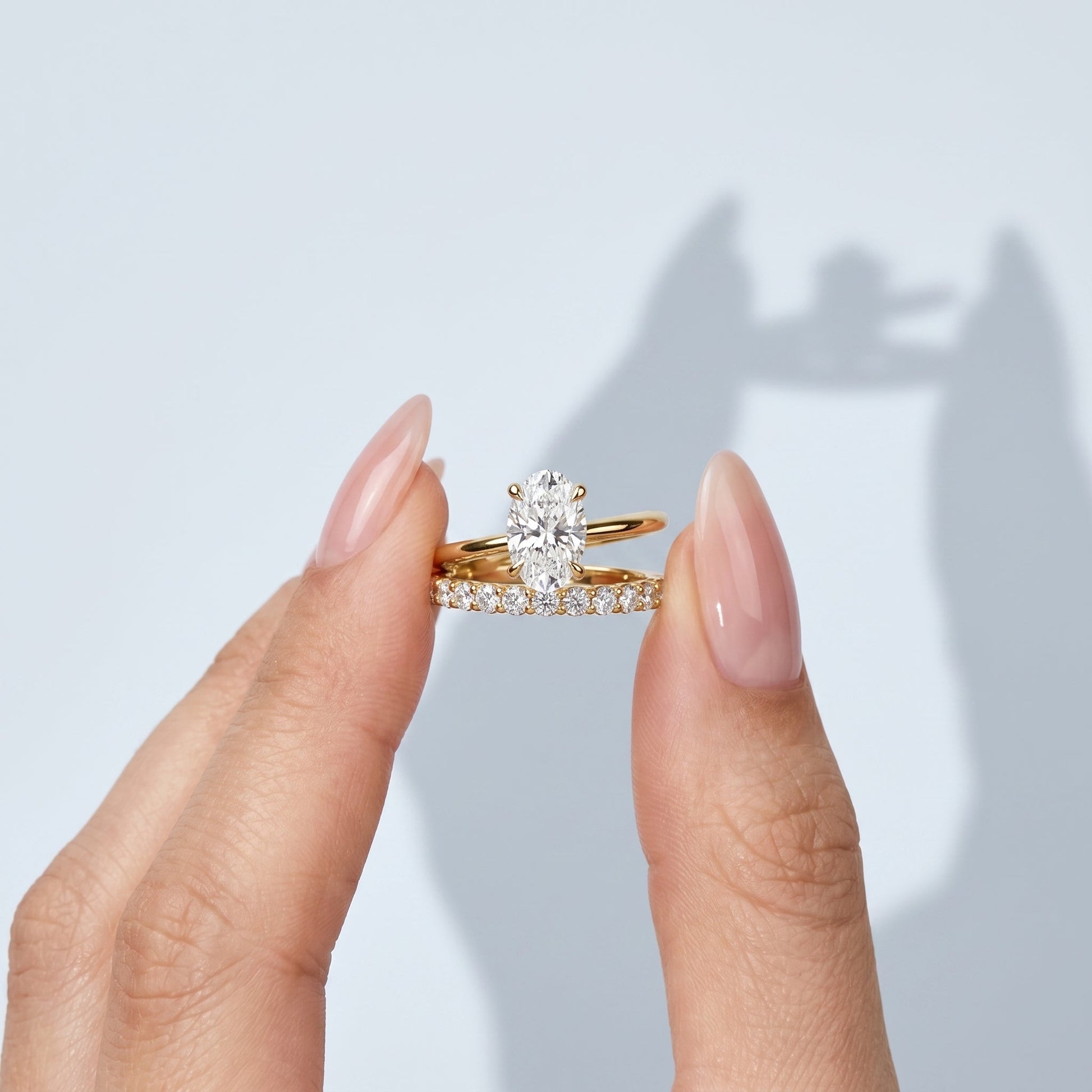Marquise Swirl Solitaire Engagement Ring – 1 CT Lab Grown Diamond
