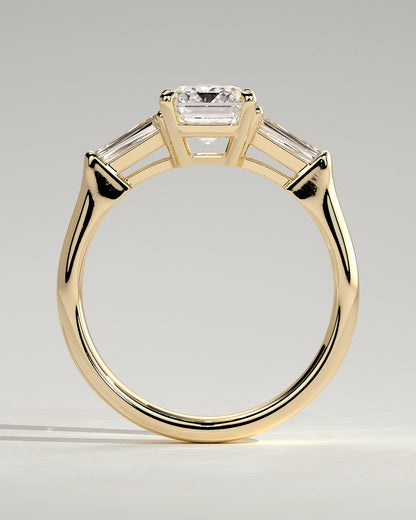 Round Halo, Pave & Split Shank Engagement Ring – 1.93 CT Lab Grown Diamond