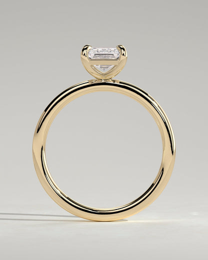 Round Halo, Pave & Split Shank Engagement Ring – 1.93 CT Lab Grown Diamond