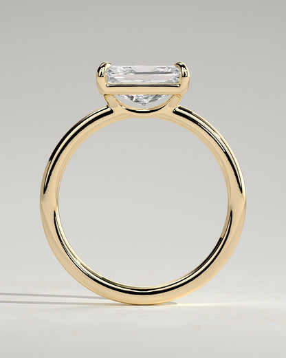 Round Halo, Pave & Split Shank Engagement Ring – 1.93 CT Lab Grown Diamond