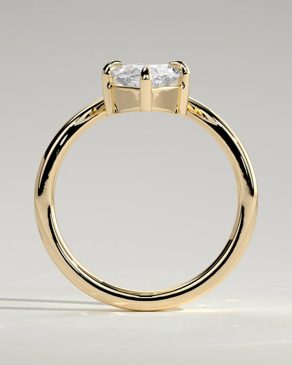 Round Halo, Pave & Split Shank Engagement Ring – 1.93 CT Lab Grown Diamond