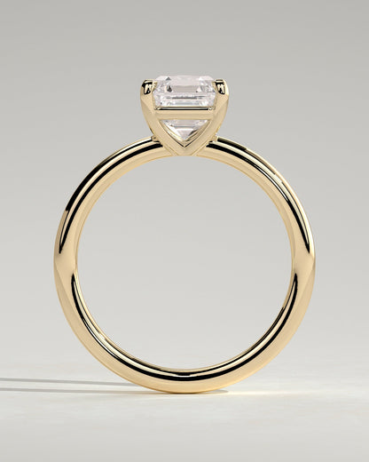 Round Halo, Pave & Split Shank Engagement Ring – 1.93 CT Lab Grown Diamond