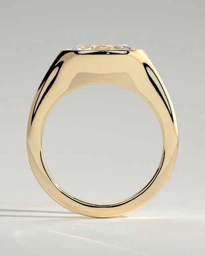 Round Halo, Pave & Split Shank Engagement Ring – 1.93 CT Lab Grown Diamond