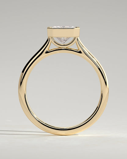 Round Halo, Pave & Split Shank Engagement Ring – 1.93 CT Lab Grown Diamond