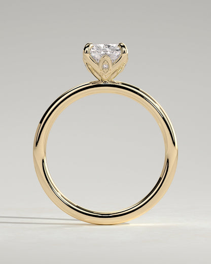Round Halo, Pave & Split Shank Engagement Ring – 1.93 CT Lab Grown Diamond