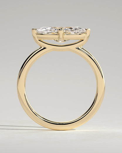 Round Halo, Pave & Split Shank Engagement Ring – 1.93 CT Lab Grown Diamond