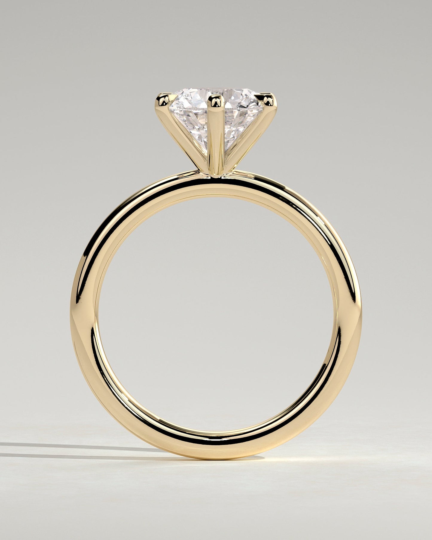 Round Halo, Pave & Split Shank Engagement Ring – 1.93 CT Lab Grown Diamond