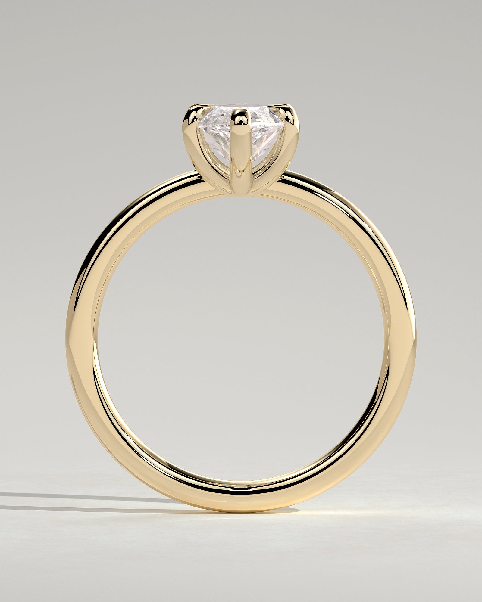 Round Halo, Pave & Split Shank Engagement Ring – 1.93 CT Lab Grown Diamond