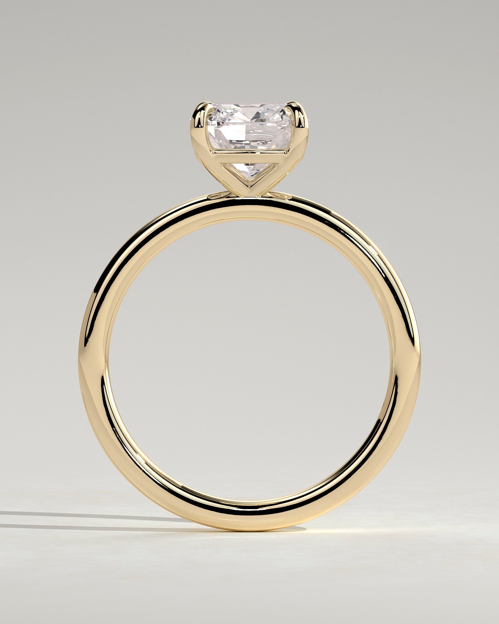 Round Halo, Pave & Split Shank Engagement Ring – 1.93 CT Lab Grown Diamond