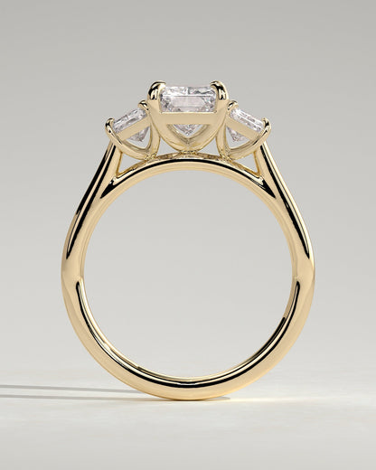 Round Halo, Pave & Split Shank Engagement Ring – 1.93 CT Lab Grown Diamond
