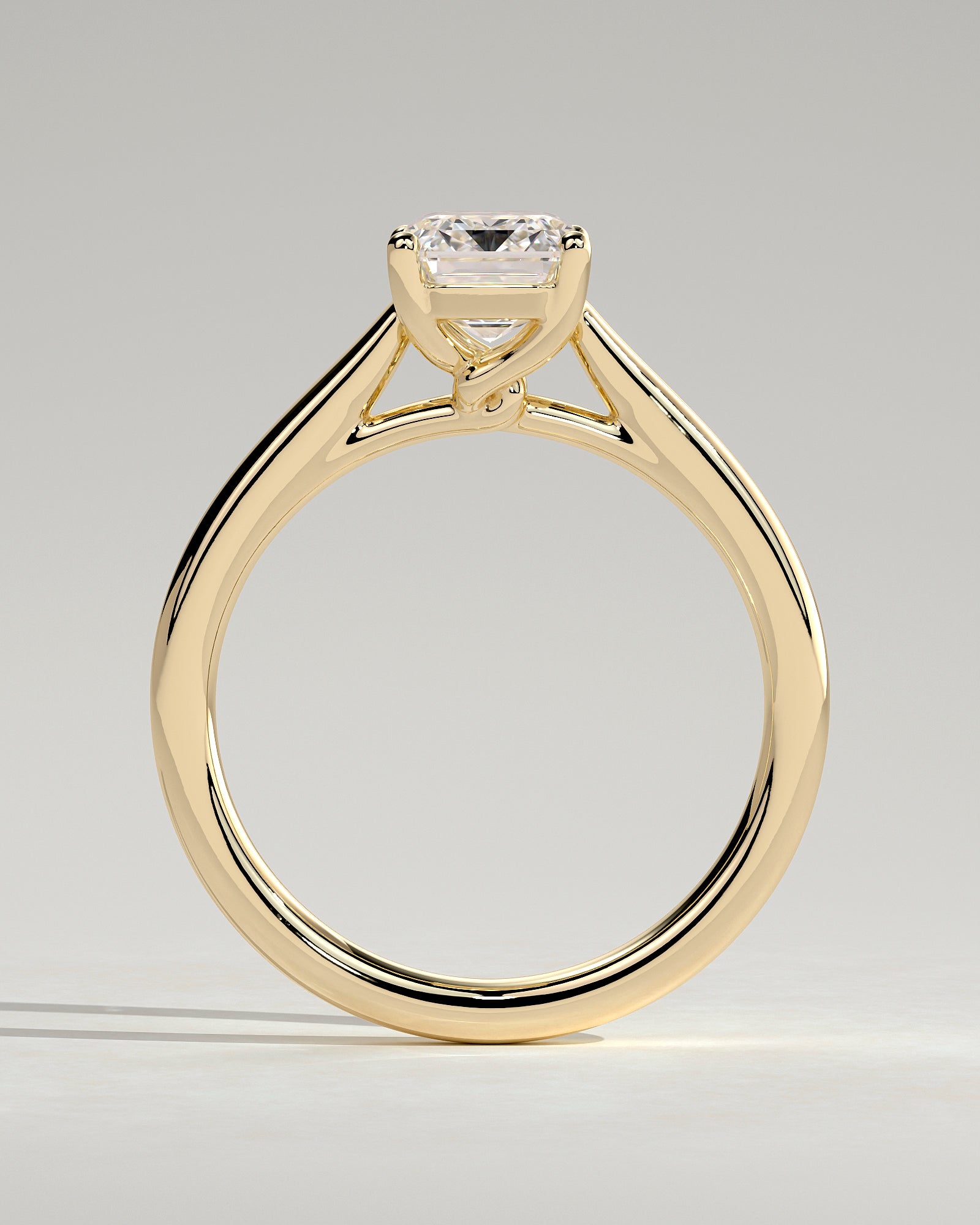 Round Halo, Pave & Split Shank Engagement Ring – 1.93 CT Lab Grown Diamond