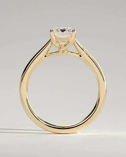 Round Halo, Pave & Split Shank Engagement Ring – 1.93 CT Lab Grown Diamond