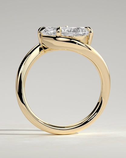 Round Halo, Pave & Split Shank Engagement Ring – 1.93 CT Lab Grown Diamond