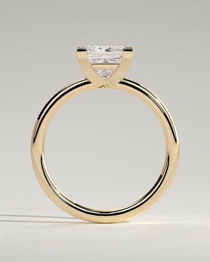Round Halo, Pave & Split Shank Engagement Ring – 1.93 CT Lab Grown Diamond