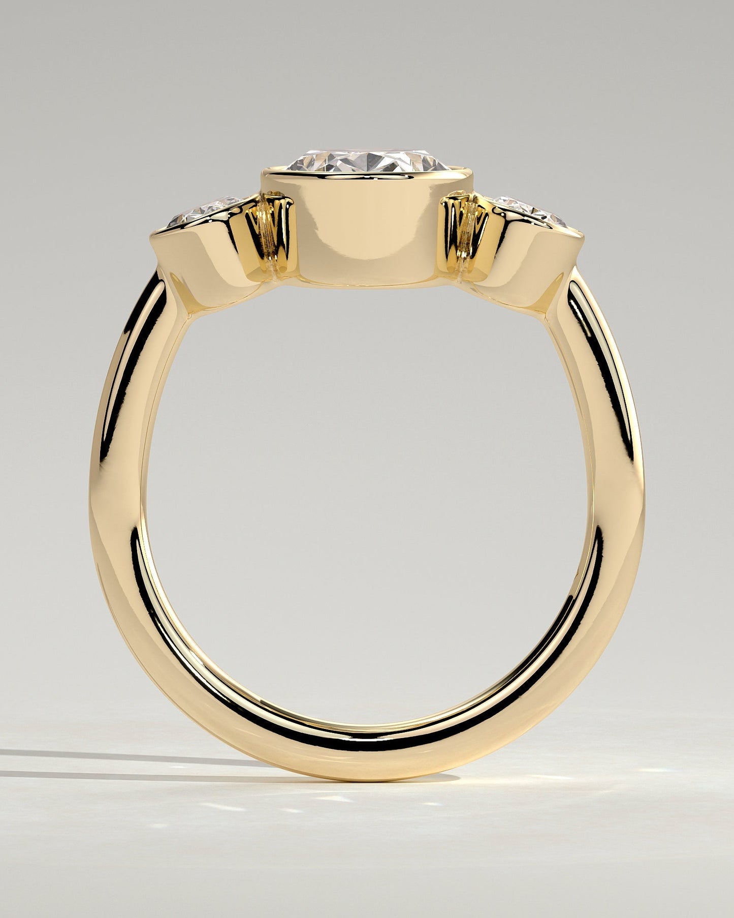 Round Halo, Pave & Split Shank Engagement Ring – 1.93 CT Lab Grown Diamond