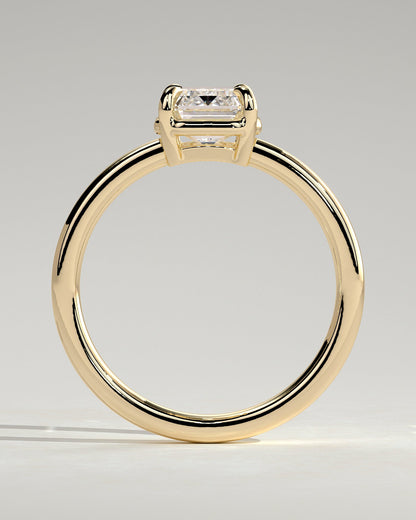 Round Halo, Pave & Split Shank Engagement Ring – 1.93 CT Lab Grown Diamond
