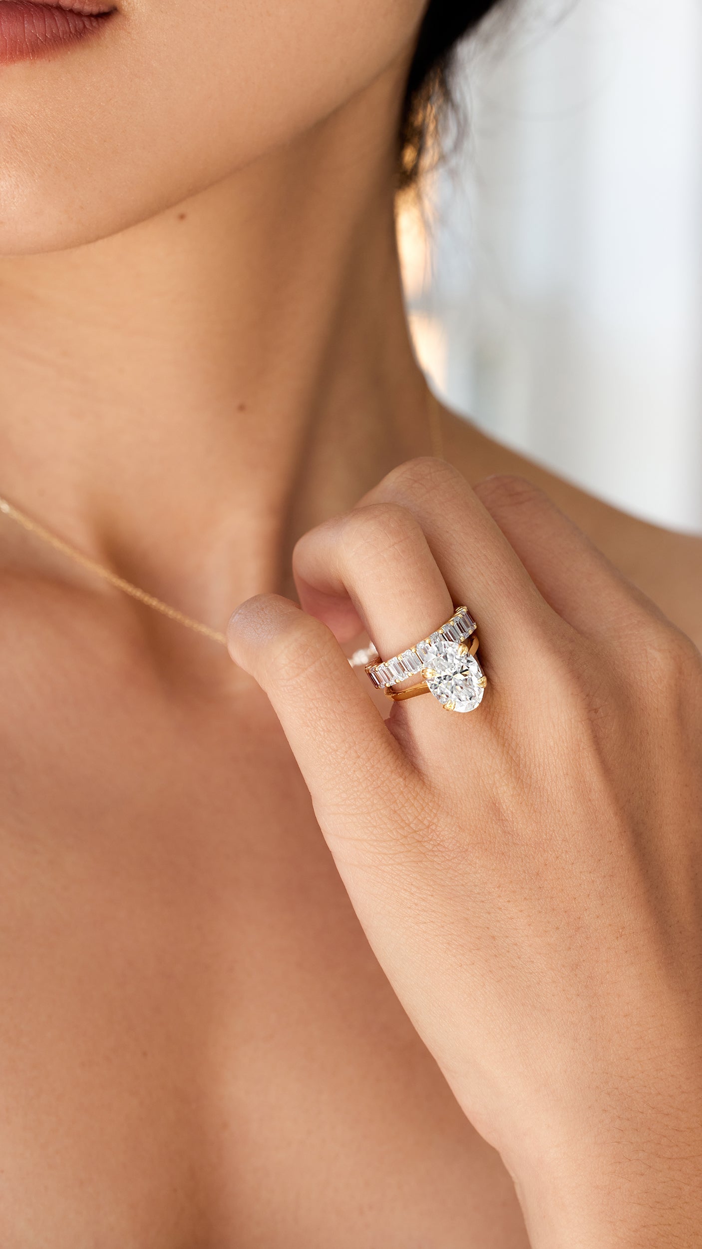 0.25 TCW Round Shaped Half Eternity Lab Grown Diamond Wedding Band