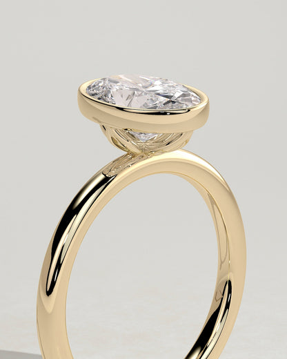 Round Halo, Pave & Split Shank Engagement Ring – 1.93 CT Lab Grown Diamond