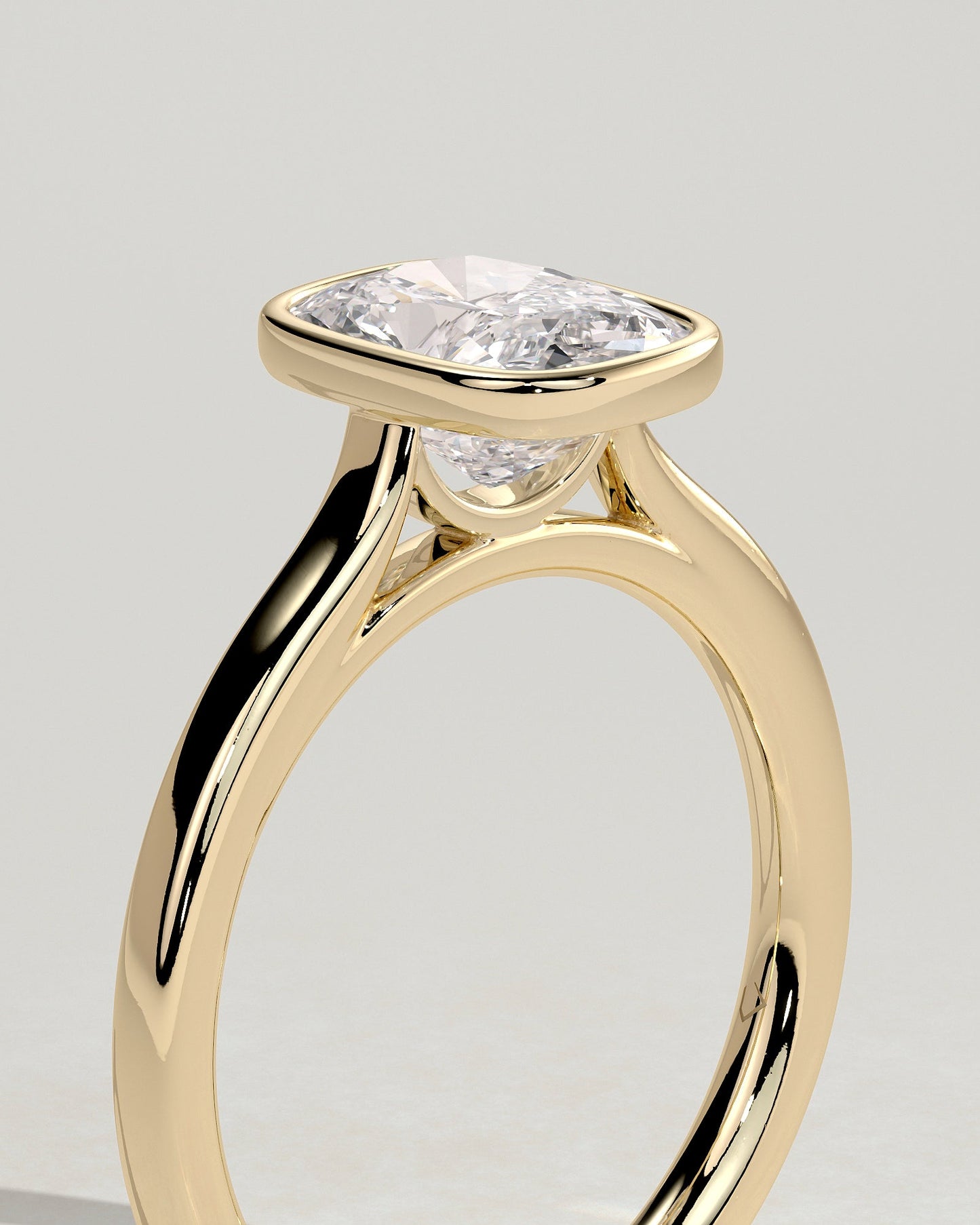 Round Halo, Pave & Split Shank Engagement Ring – 1.93 CT Lab Grown Diamond