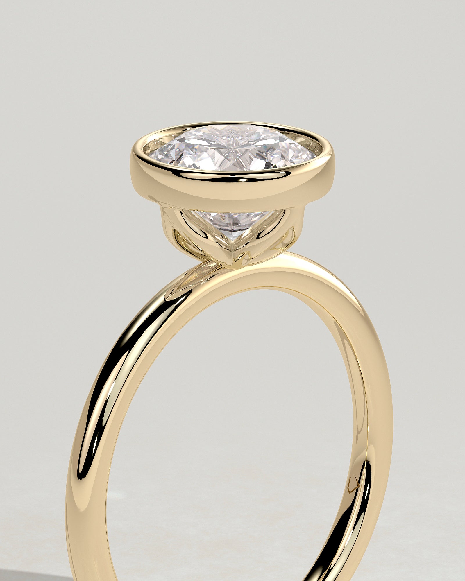 Round Halo, Pave & Split Shank Engagement Ring – 1.93 CT Lab Grown Diamond