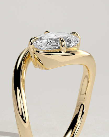 Round Halo, Pave & Split Shank Engagement Ring – 1.93 CT Lab Grown Diamond