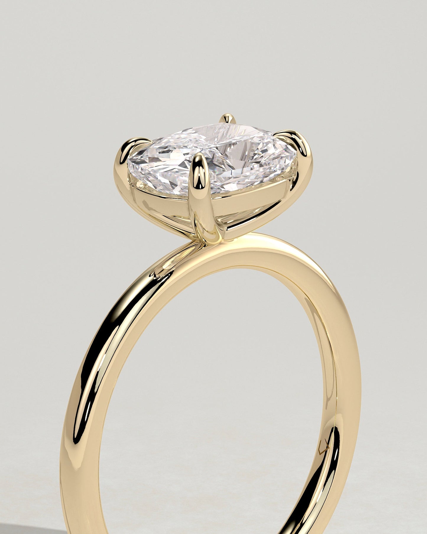 Round Halo, Pave & Split Shank Engagement Ring – 1.93 CT Lab Grown Diamond