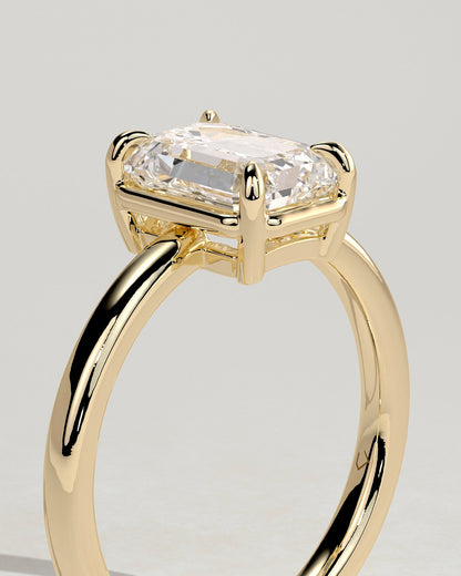 Round Halo, Pave & Split Shank Engagement Ring – 1.93 CT Lab Grown Diamond