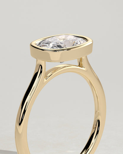 Round Halo, Pave & Split Shank Engagement Ring – 1.93 CT Lab Grown Diamond