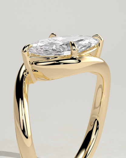 Round Halo, Pave & Split Shank Engagement Ring – 1.93 CT Lab Grown Diamond